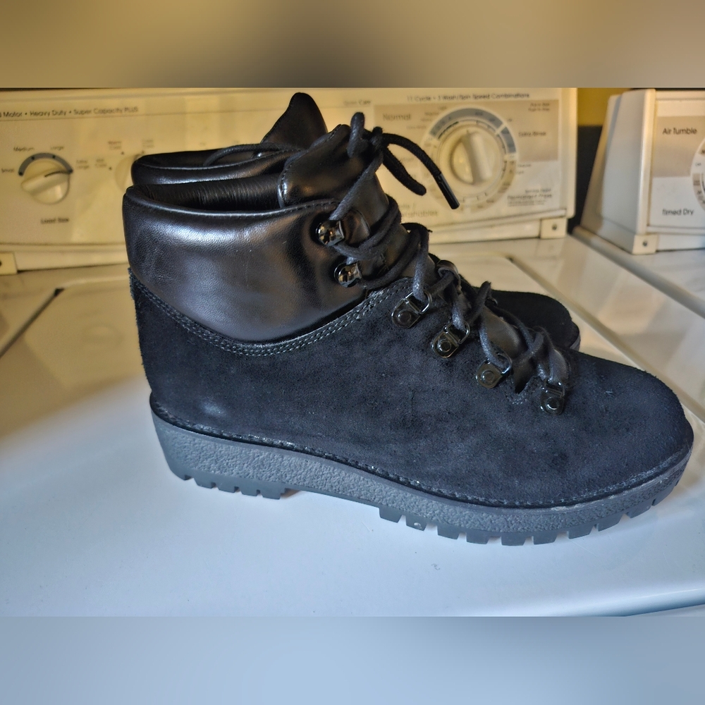 Michael Kors Black Suede Ankle Booties